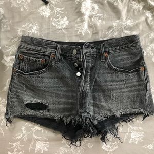 Levi 501 denim shorts